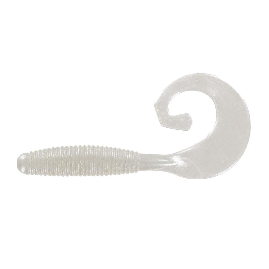 Zoom Tab Tail Grub White Pearl