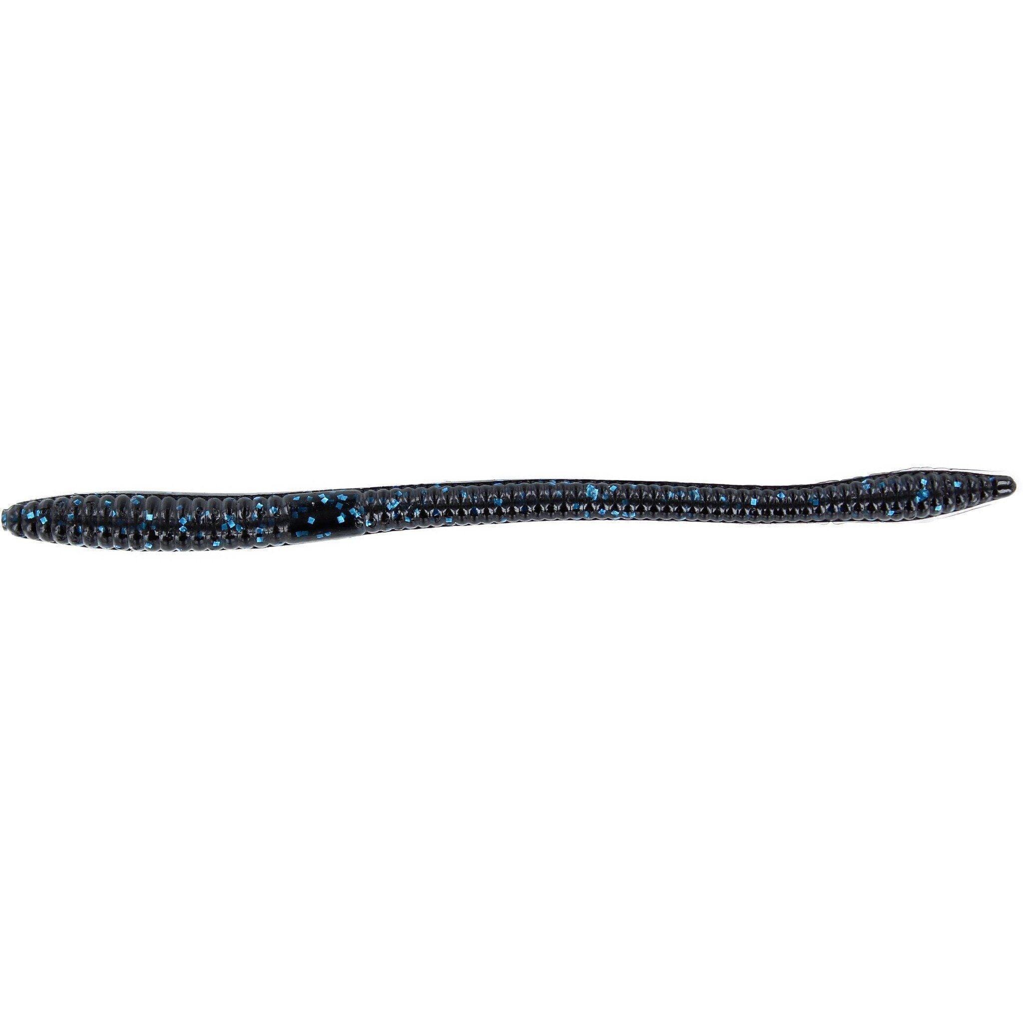 Zoom Trick Worm Blueberry / Black Blue