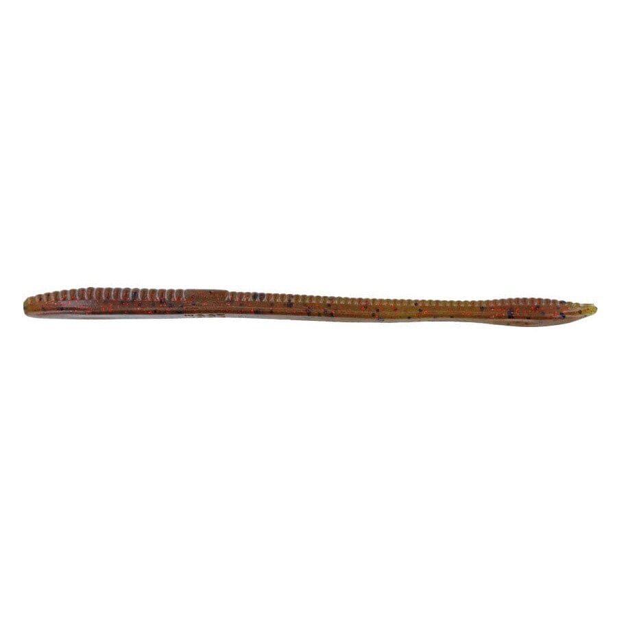 Zoom Trick Worm Green Pumpkin Org Glit