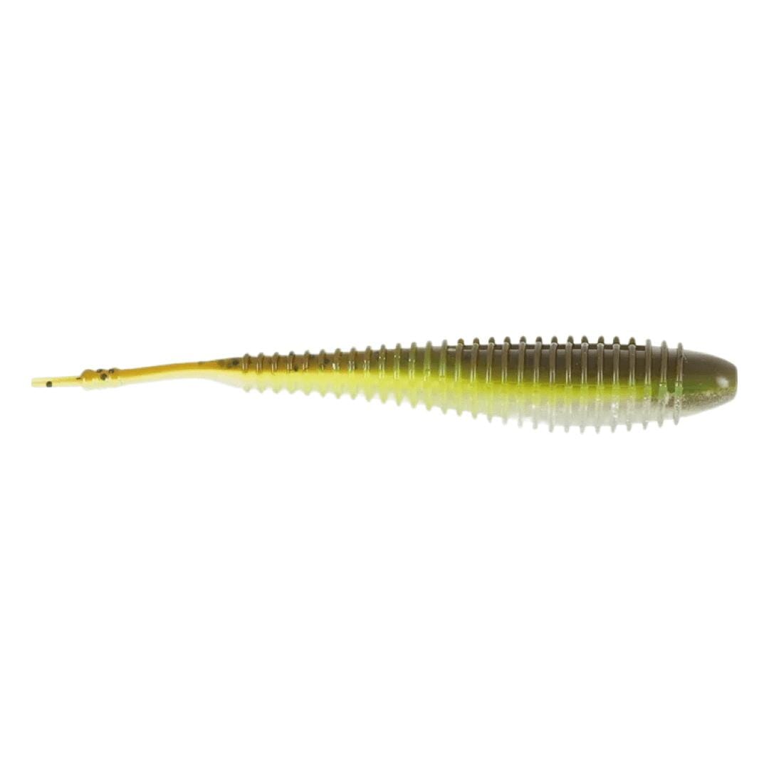 Missile Baits Spunk Shad - 5.5in - Green Pumpkin Delight