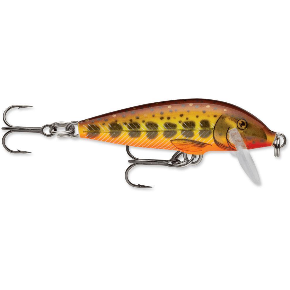 Lot of 2 Rapala long cast countdown Fire Tiger Fishing Lures rare