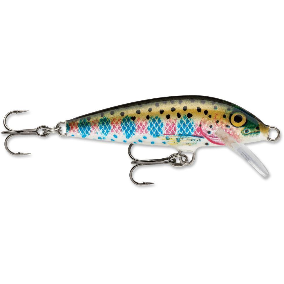 Rapala Original Floater 05 2 1/16 oz Minnow Fishing Lure Rainbow Trout - F05RT