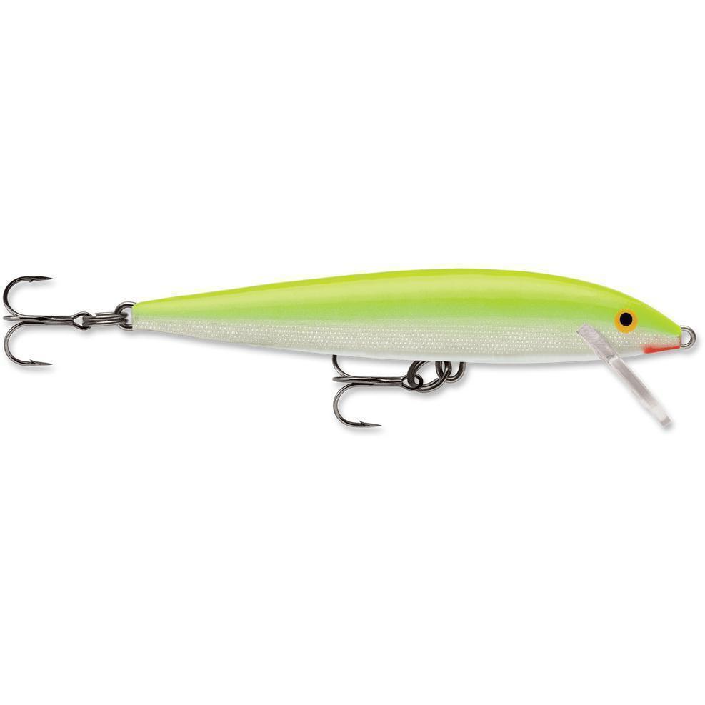 Rapala Original Floater 09 Silver Fluorescent Chartreuse – Hammonds Fishing