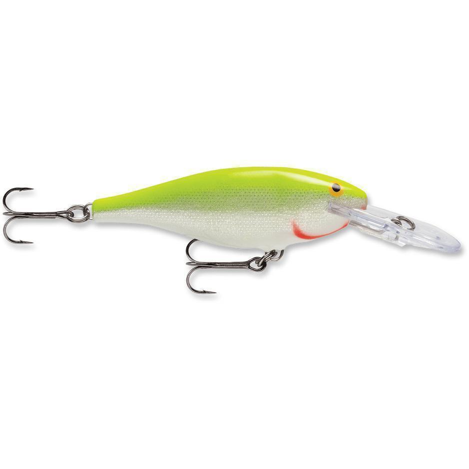 Rapala Shad Rap - Silver Fluorescent Chartreuse