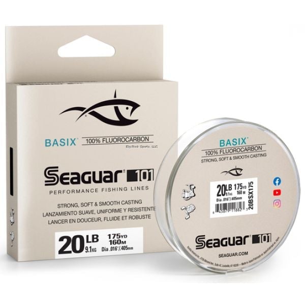 Seaguar Basix 100% Fluorocarbon Line – Hammonds Fishing