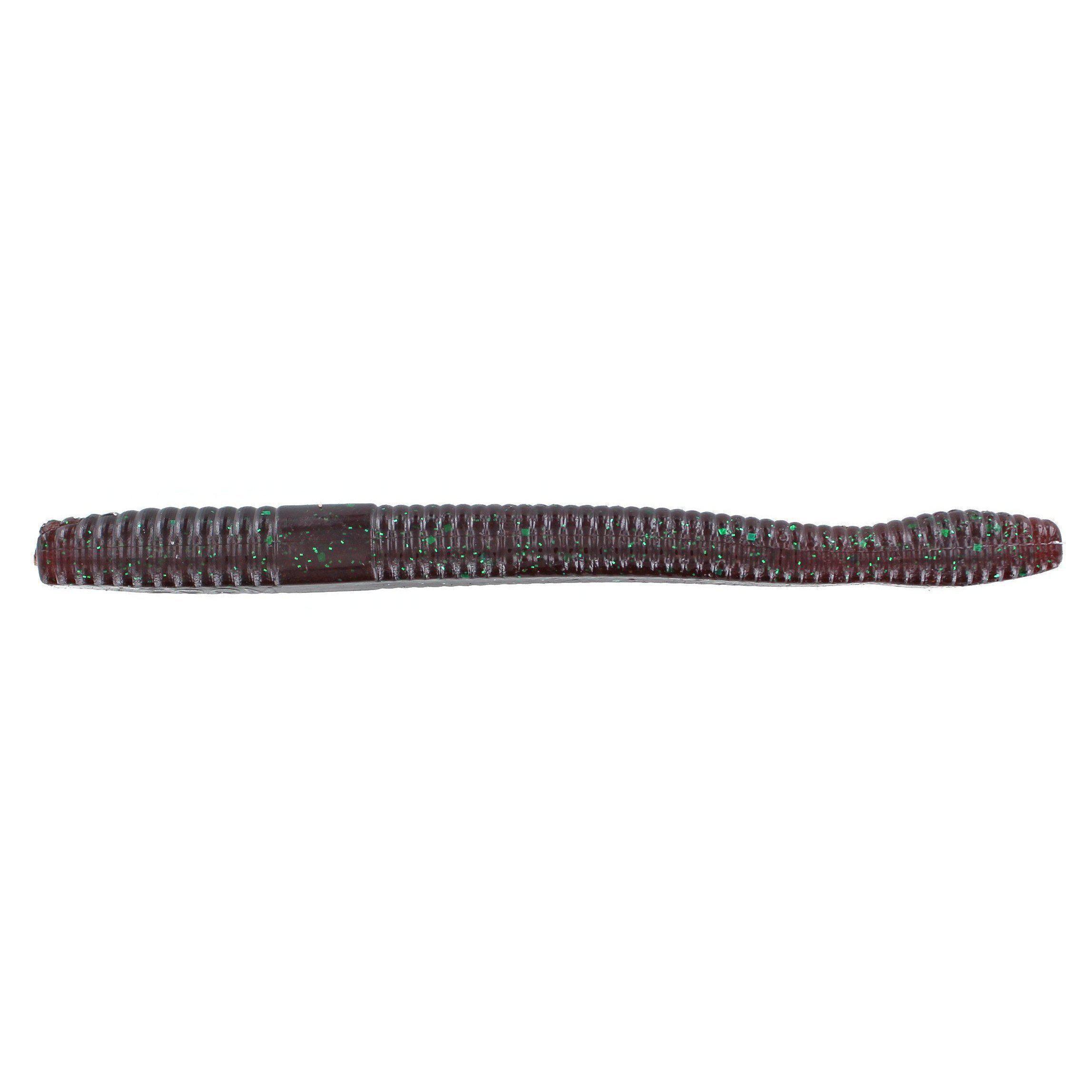 Zoom Magnum Finesse Worm Bait 5in Scuppernong Green