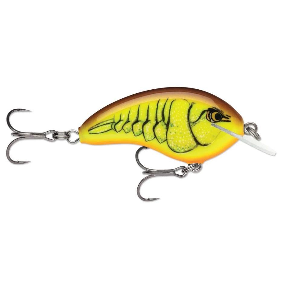 Rapala Og Tiny Mossy Chartreuse Crawdad