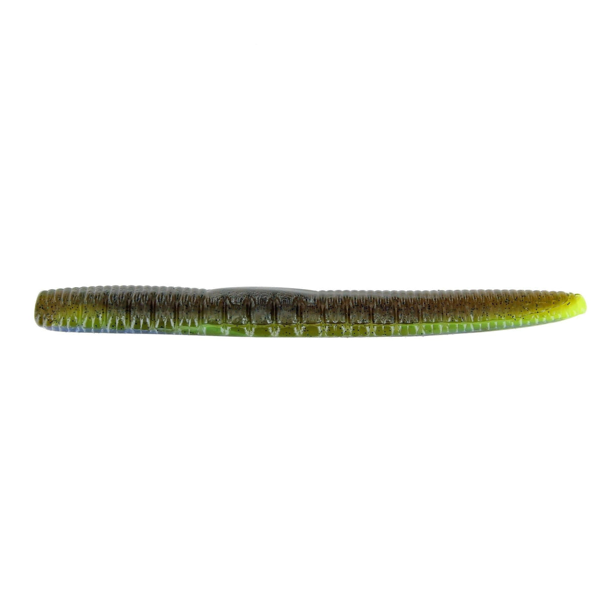 Roboworm Ned Worm Green Pumpkin Perch 3" 8pk