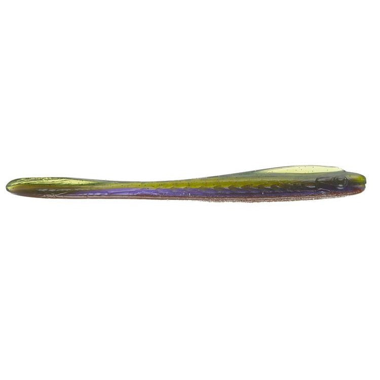 Roboworm Sculpins 4" Worm Aarons Magic Red Blk Flk