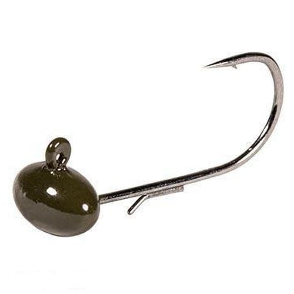 Z Man Finesse Football Nedz Jighead 3Pk 1/4 oz Green Pump