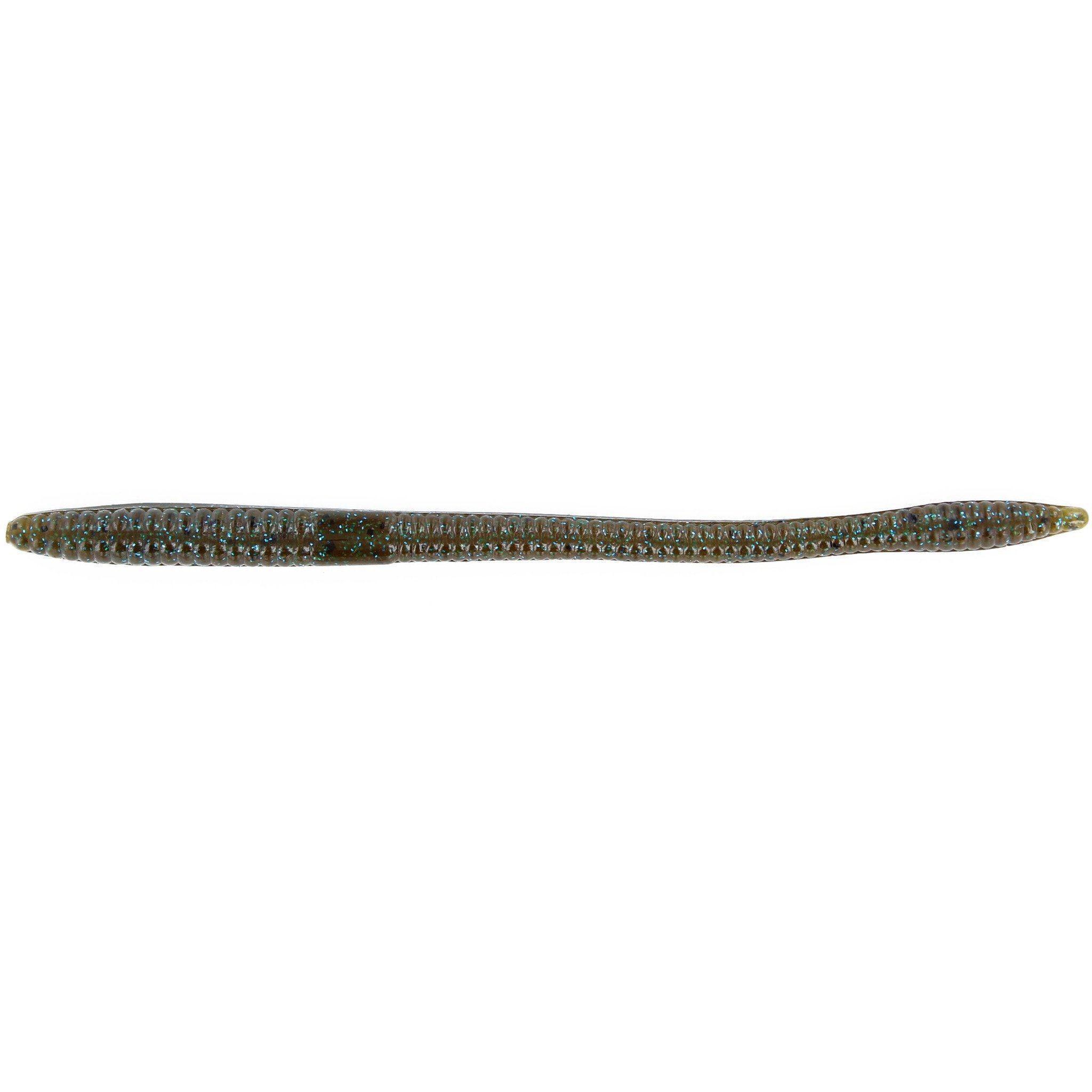 Zoom Trick Worm Green Pumpkin Blue