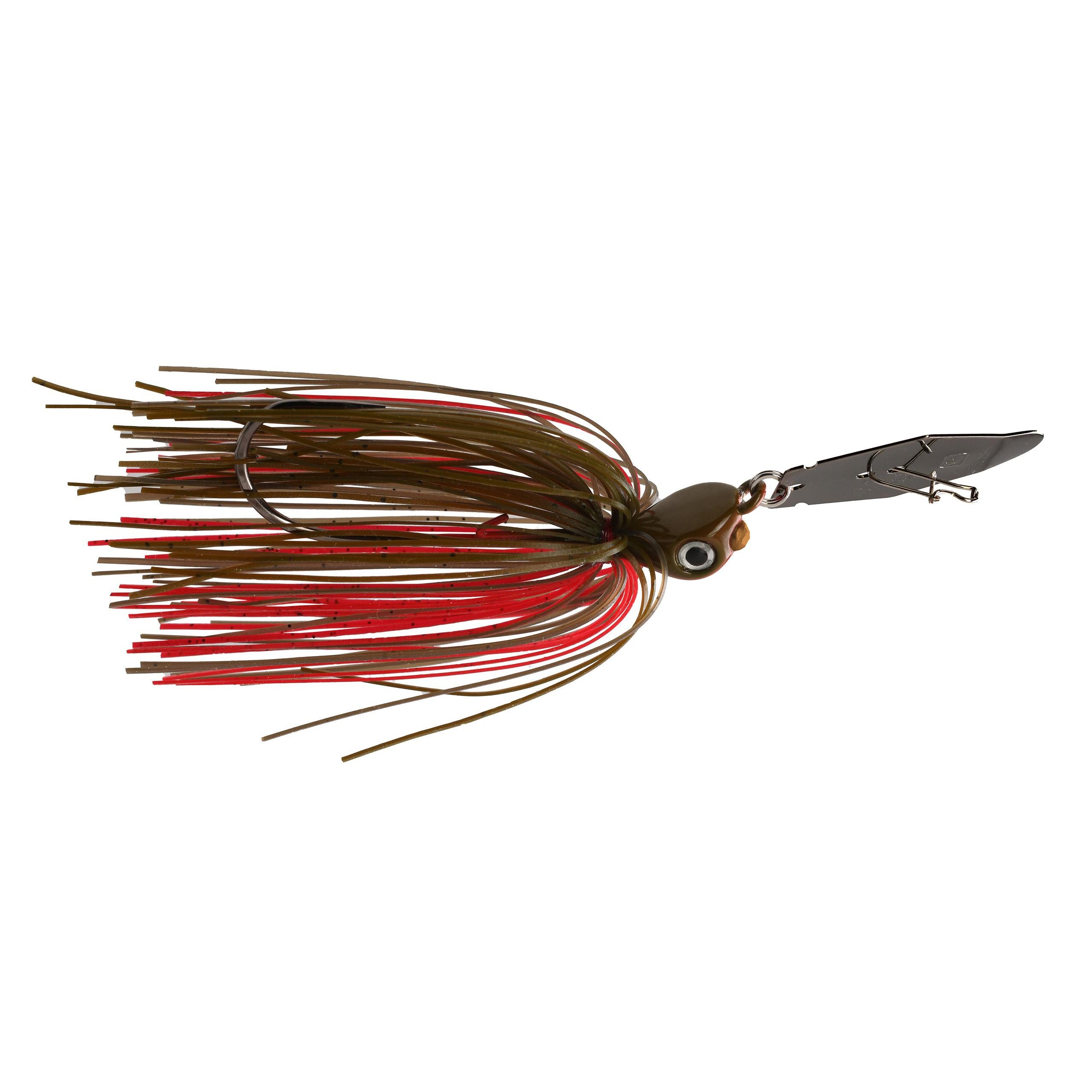 1st Gen Copperhead Bladed Jig-Brown Fire-1/2oz-