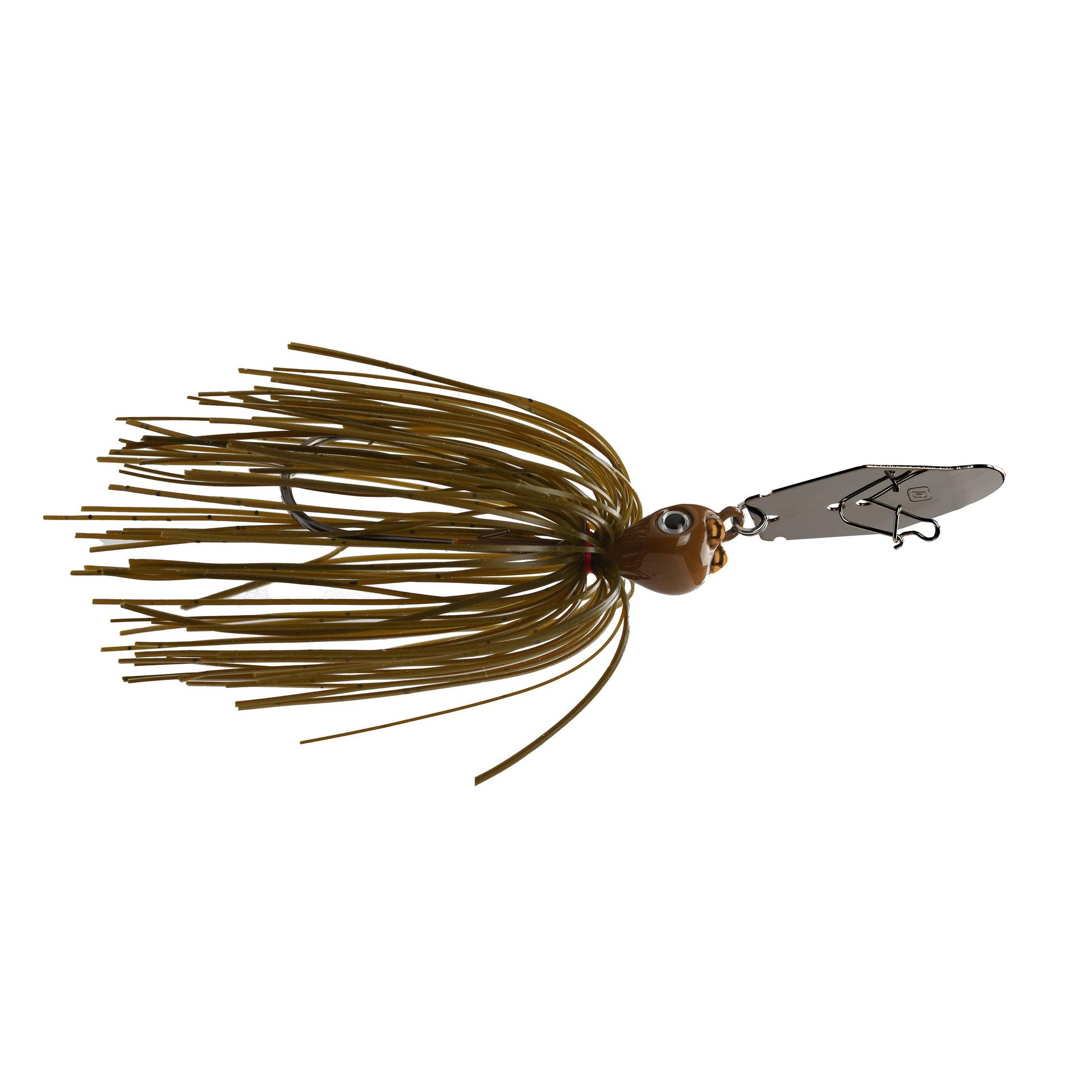 1st Gen Copperhead Bladed Jig-Green Pumpkin-1/2oz-