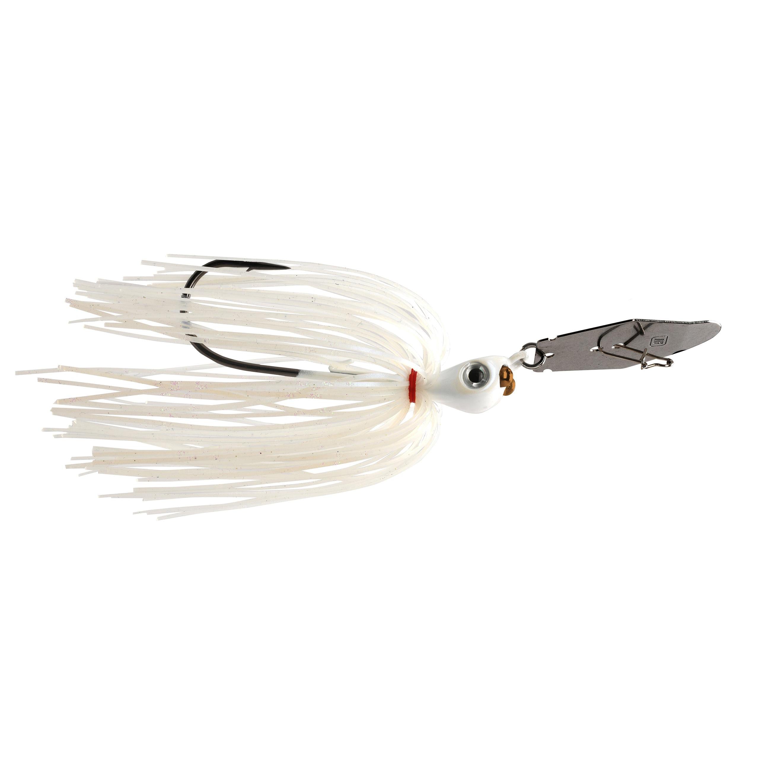1st Gen Copperhead Bladed Jig White 1/2oz 
