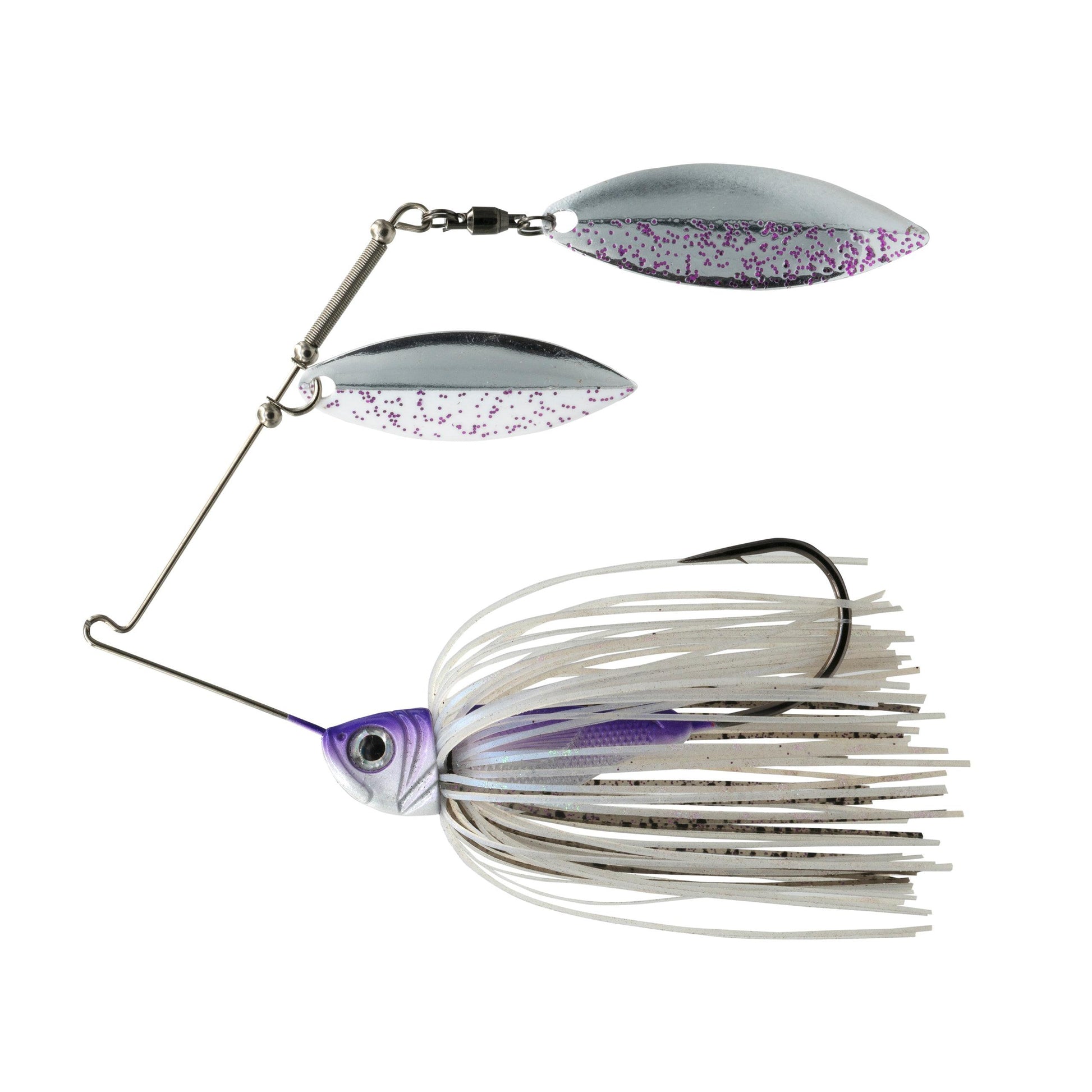 1st Gen Split Blade Compact Spinnerbait-Purple Haze-1/2oz-