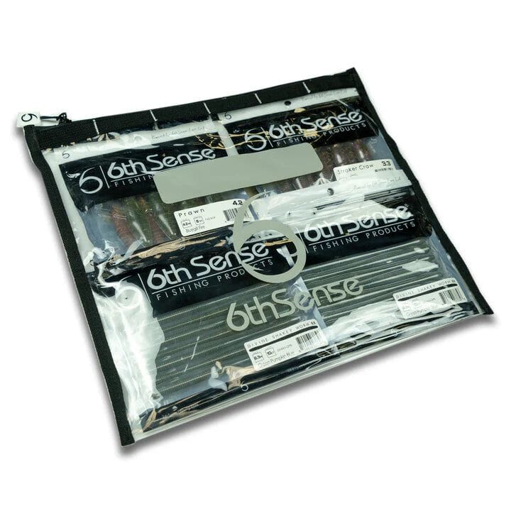 6th Sense BaitZip Pro Gusseted Bag Black 