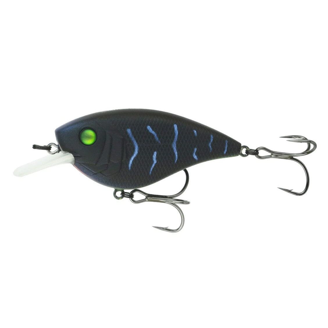 6Th Sense Crush Flat 75X Crankbait-Black Magic-