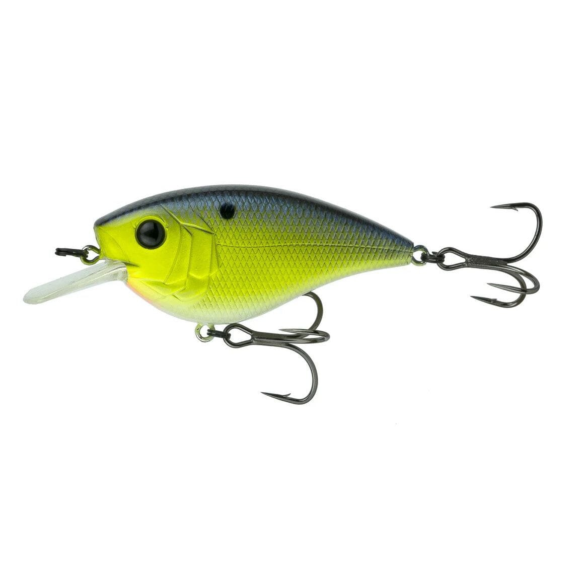 6Th Sense Crush Flat 75X Crankbait-Chartreuse Pro Blue-