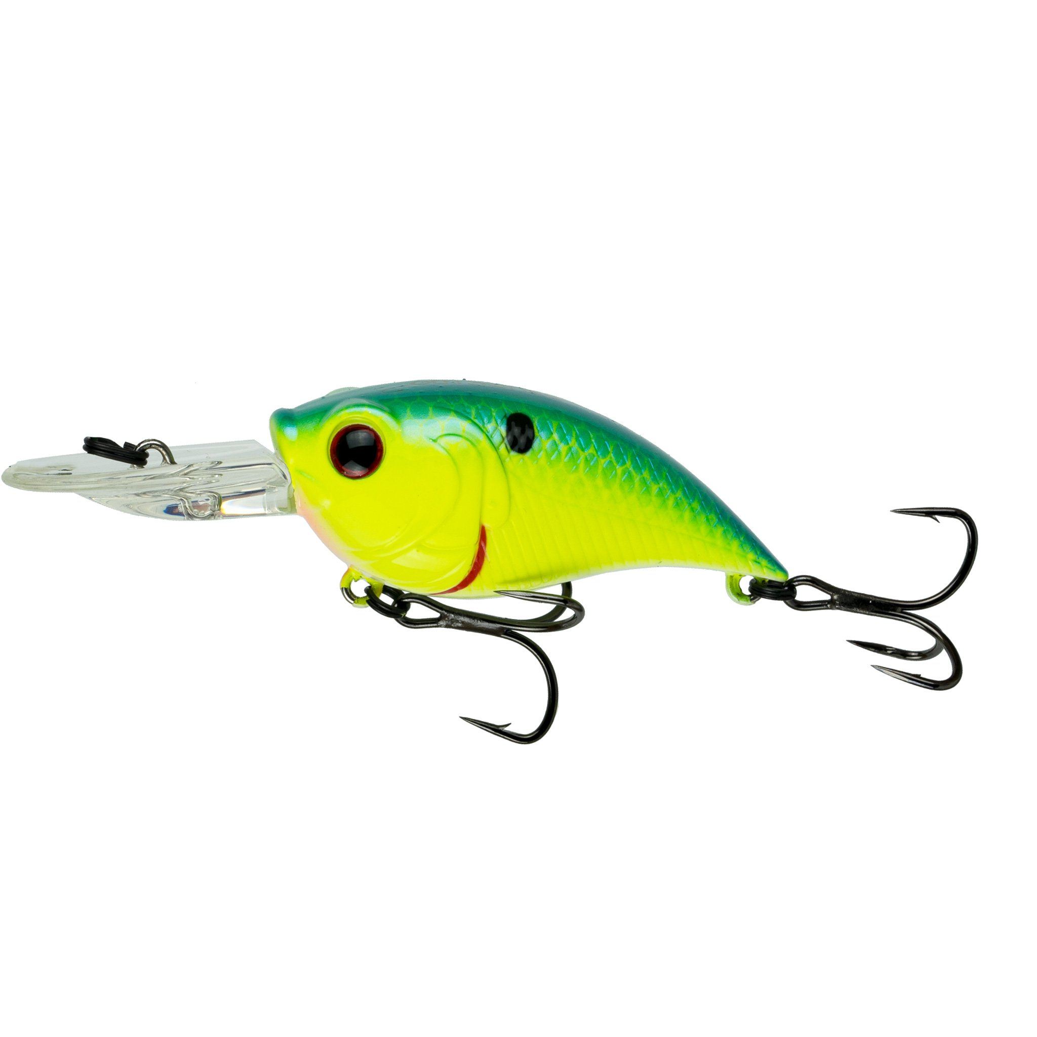 6Th Sense Curve 55 Crankbait-Blue-Treuse-