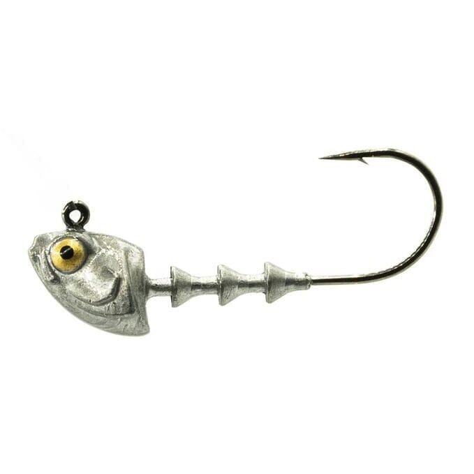 6th Sense Finesse Swimbait Jig Head-1/8 1/0-Raw-