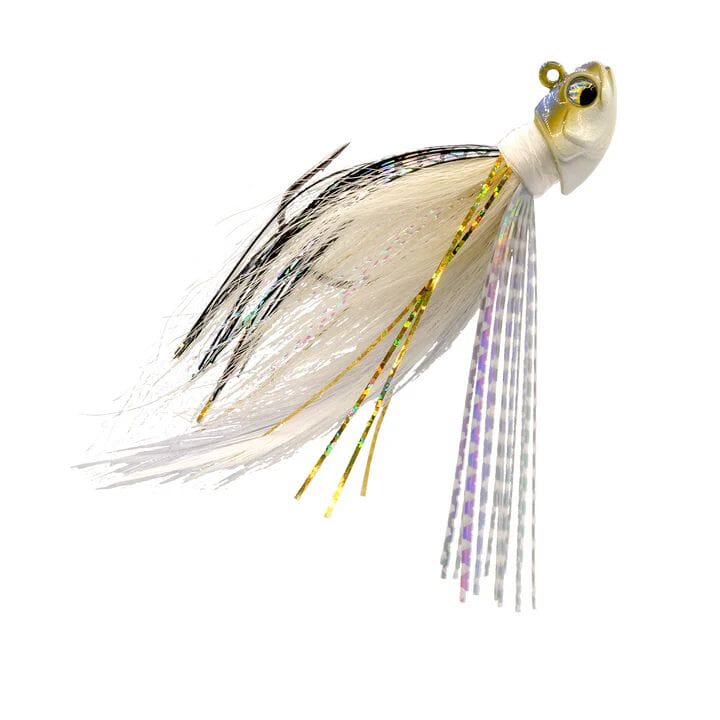 6th Sense Flock Hair Jig-3/8-Gizzard Shad-