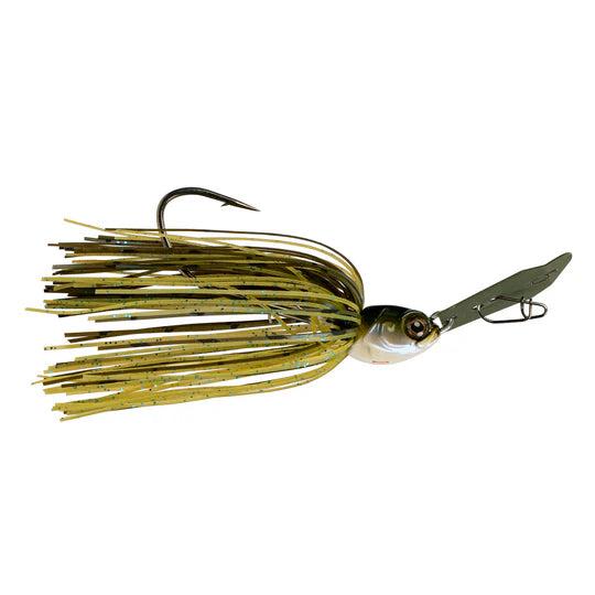 6th Sense Jigsaw Bladed Jig Green Pumpkin Gill 1/4 