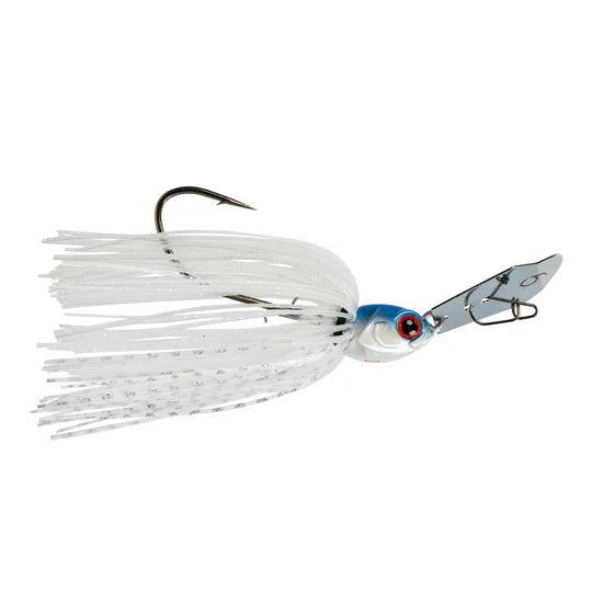 6th Sense Jigsaw Bladed Jig White Ice 1/4 