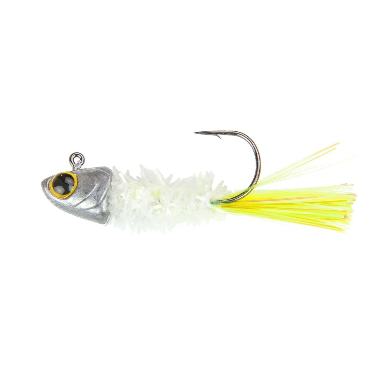 6th Sense Spangle Tinsel Jig Shad-Treuse 1/16oz 