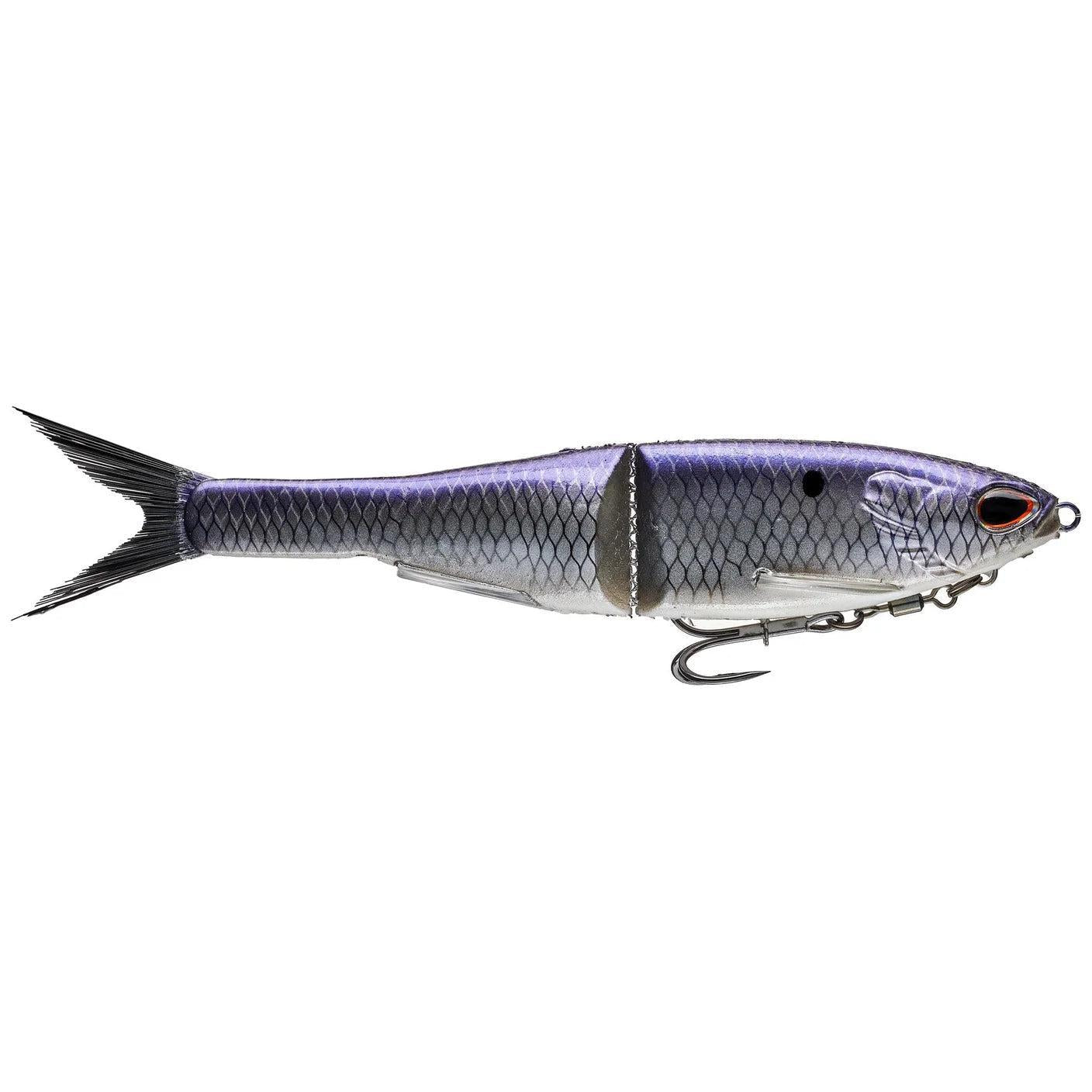 berkley baits for fishing Berkley PowerBait Nessie, 5 in, Chrome Gizzard