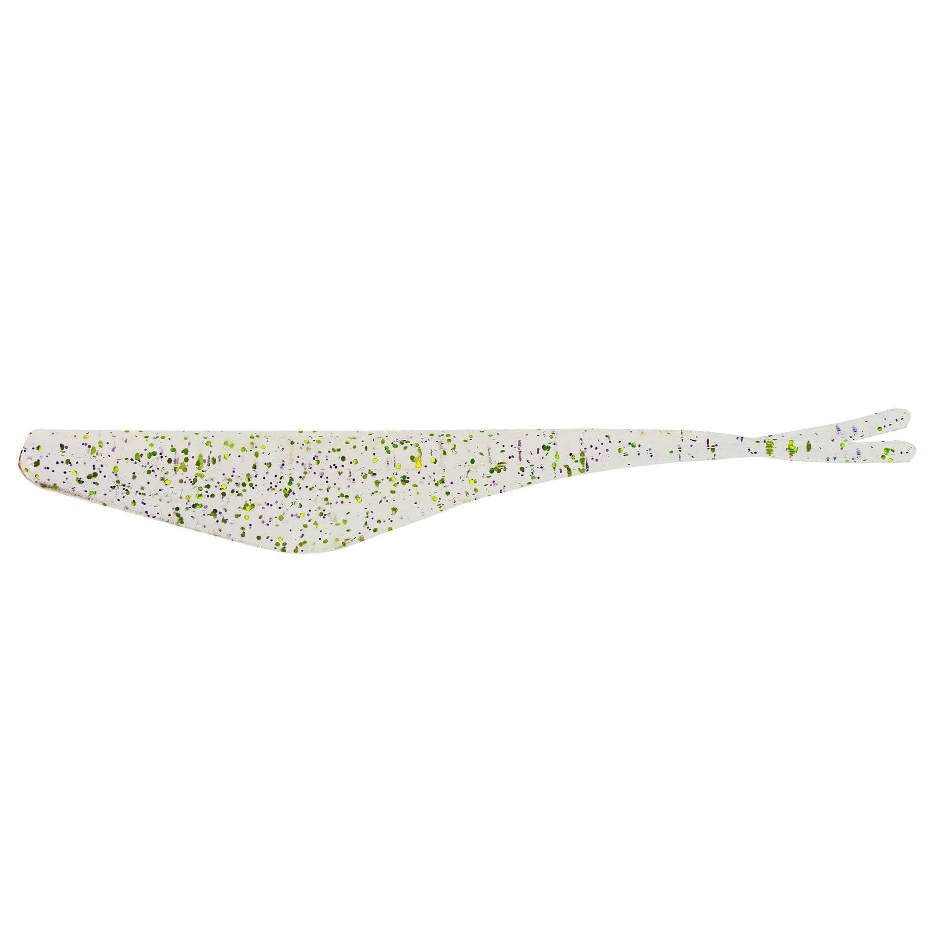 Big Bite Baits Jerk Minnow Chartreuse Purple 5" 10pk 