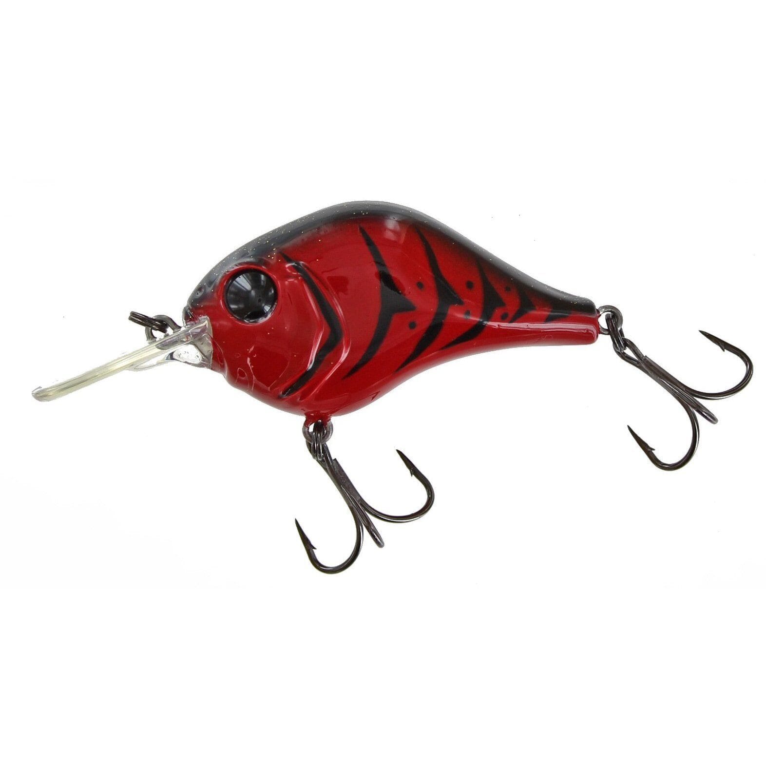 blood red fishing lure Bill Lewis MR-6 Crankbait