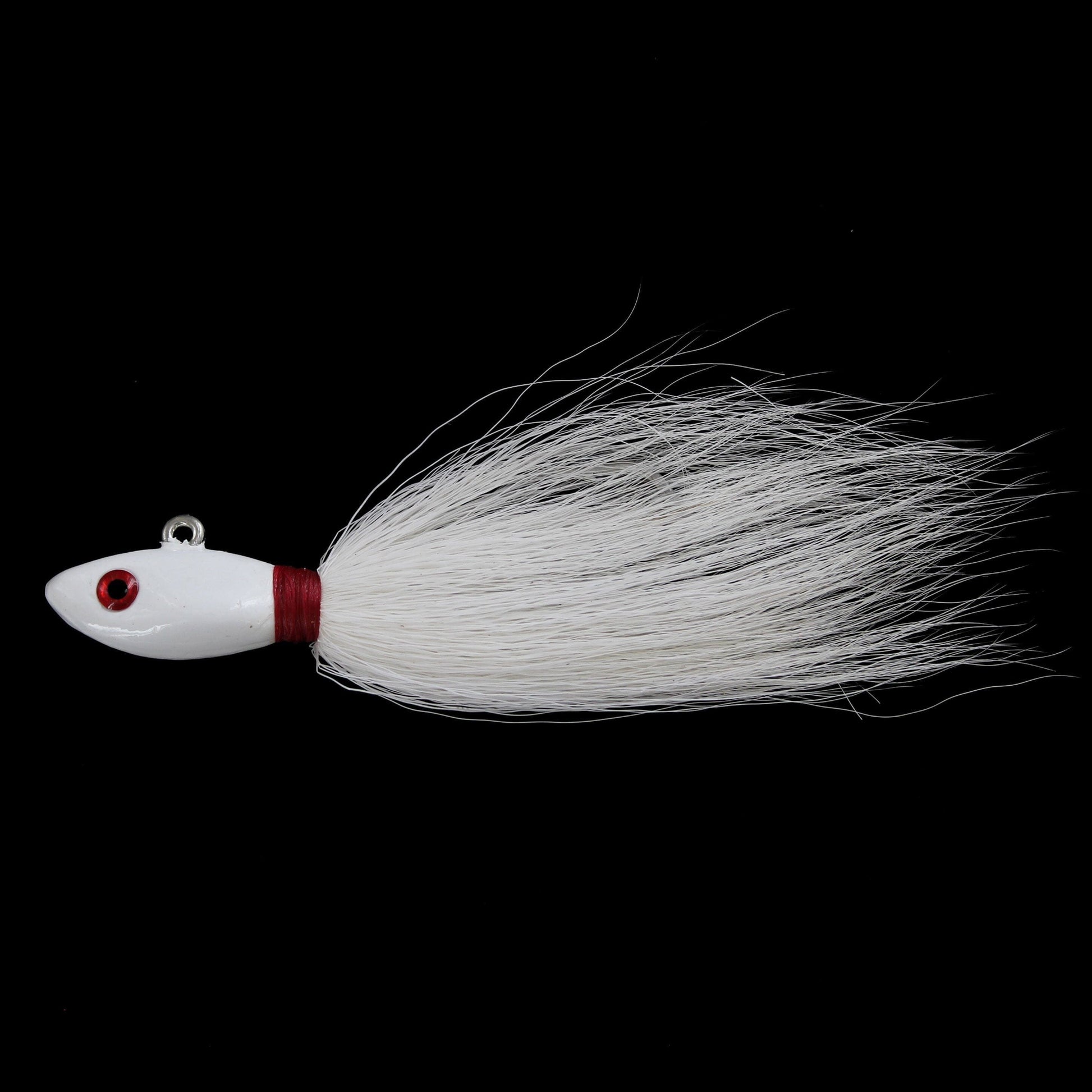 Captain Mack Chipmunk Bucktail Jig White 3 Pk – Hammonds Fishing