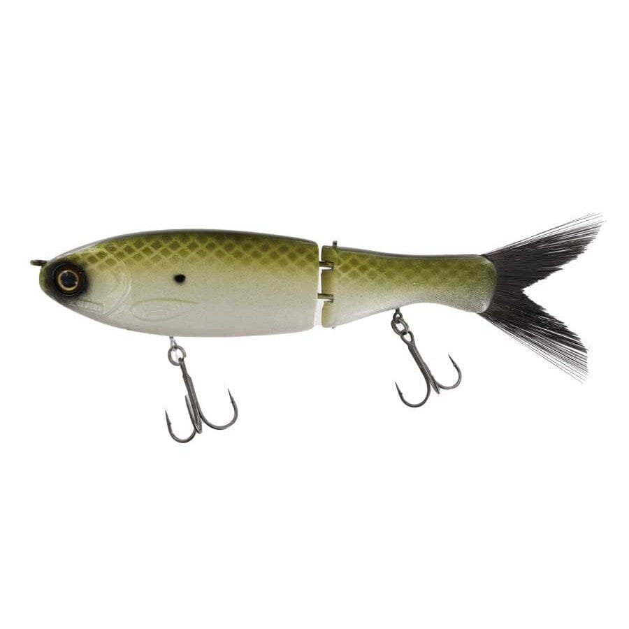 Clutch Swimbaits Darter Glide Bait Green Illusion Pearl