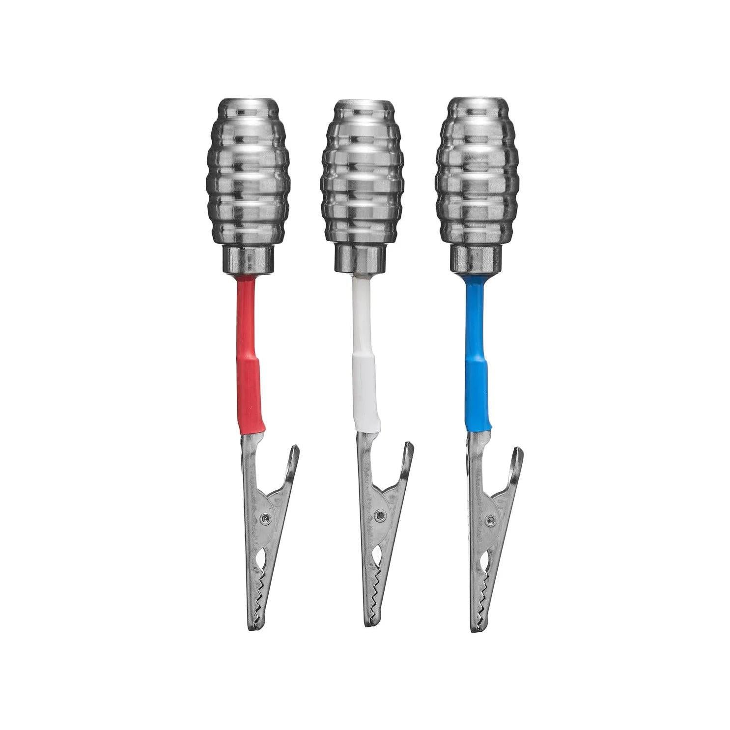 DD26 Fishing Belly Bomb Fin Clip Weights 3pk 