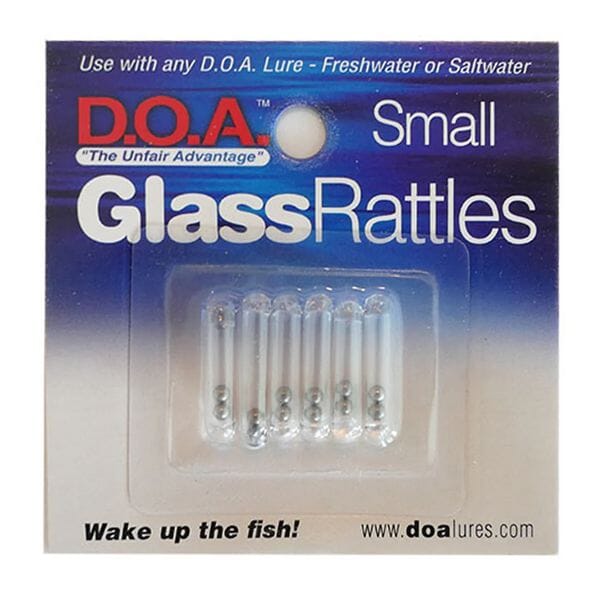D.O.A Lures Glass Rattles 6pk-
