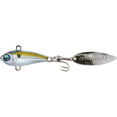 Damiki Axe Blade Tail Spinner Holo Real Shad