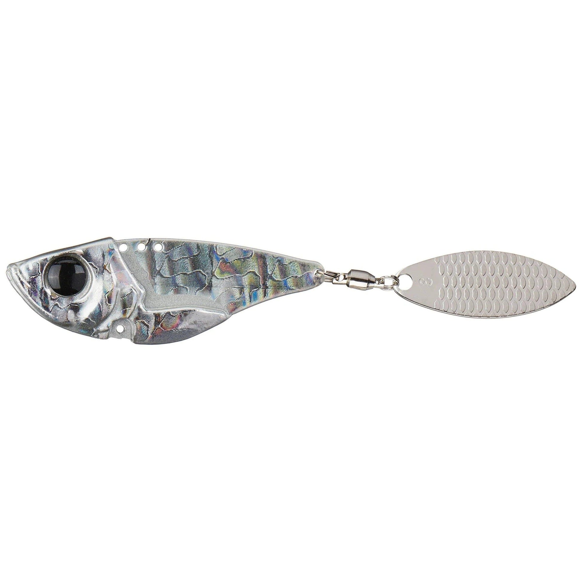 Damiki Vault Blade Tail Spinner Holo Silver 1/4