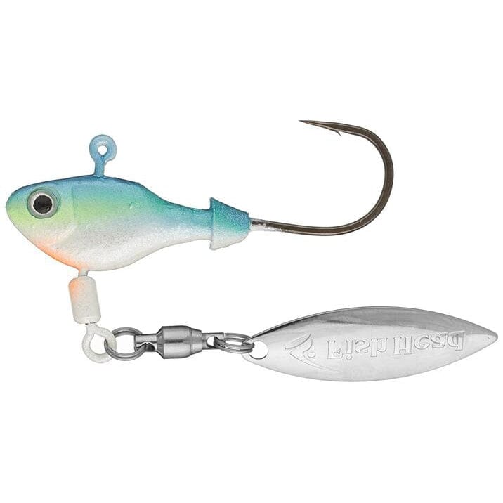 Fish Head Finesse Spin 1/4 oz 2/0 Sexy Shad 