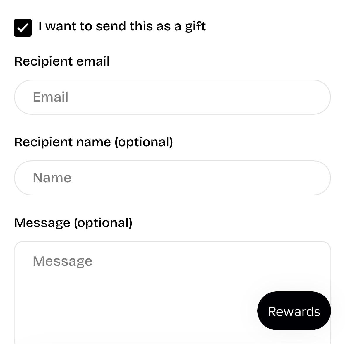 Digital Gift Card