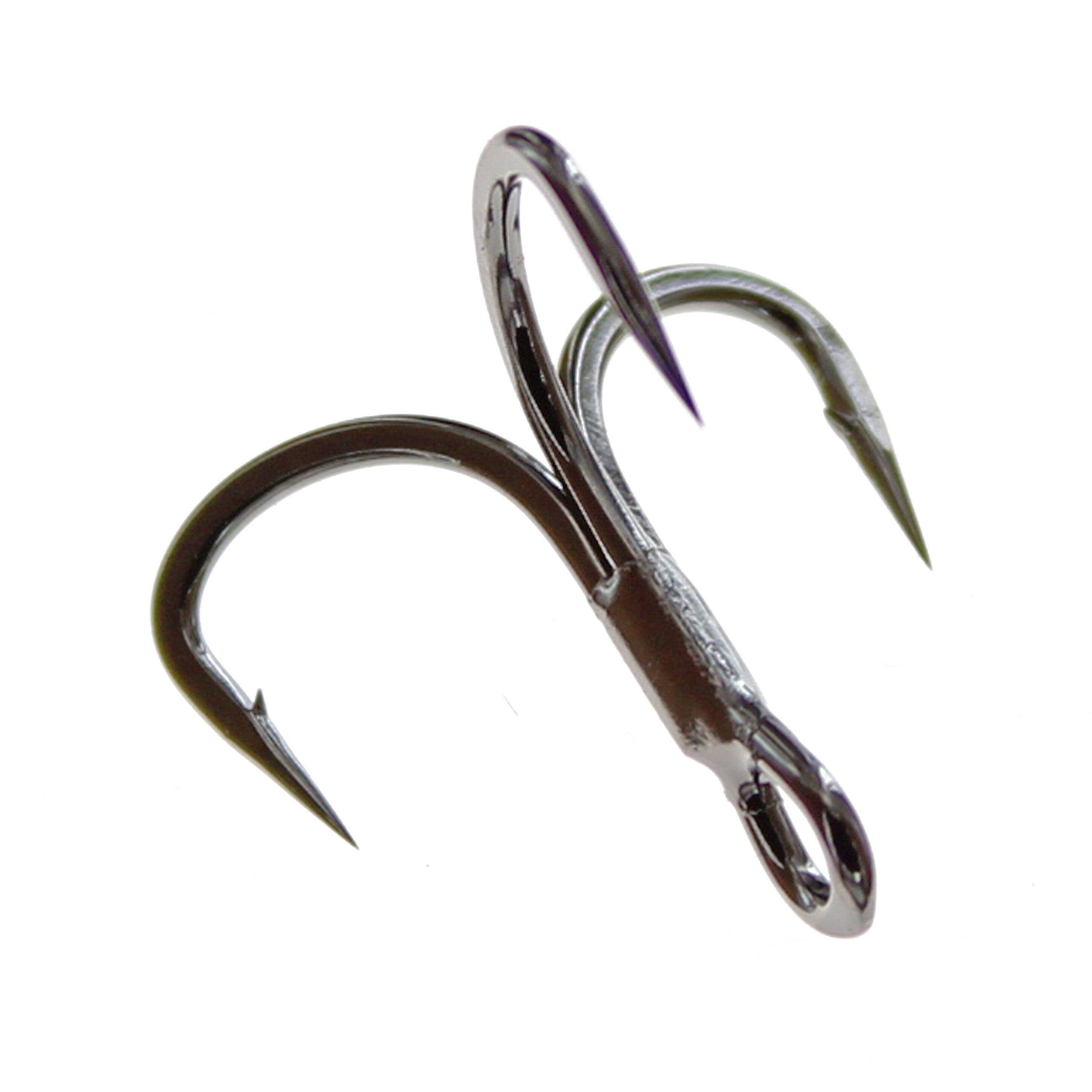 Gamakatsu Magic Eye Ewg Short Shank Treble 2Xstrong Black-