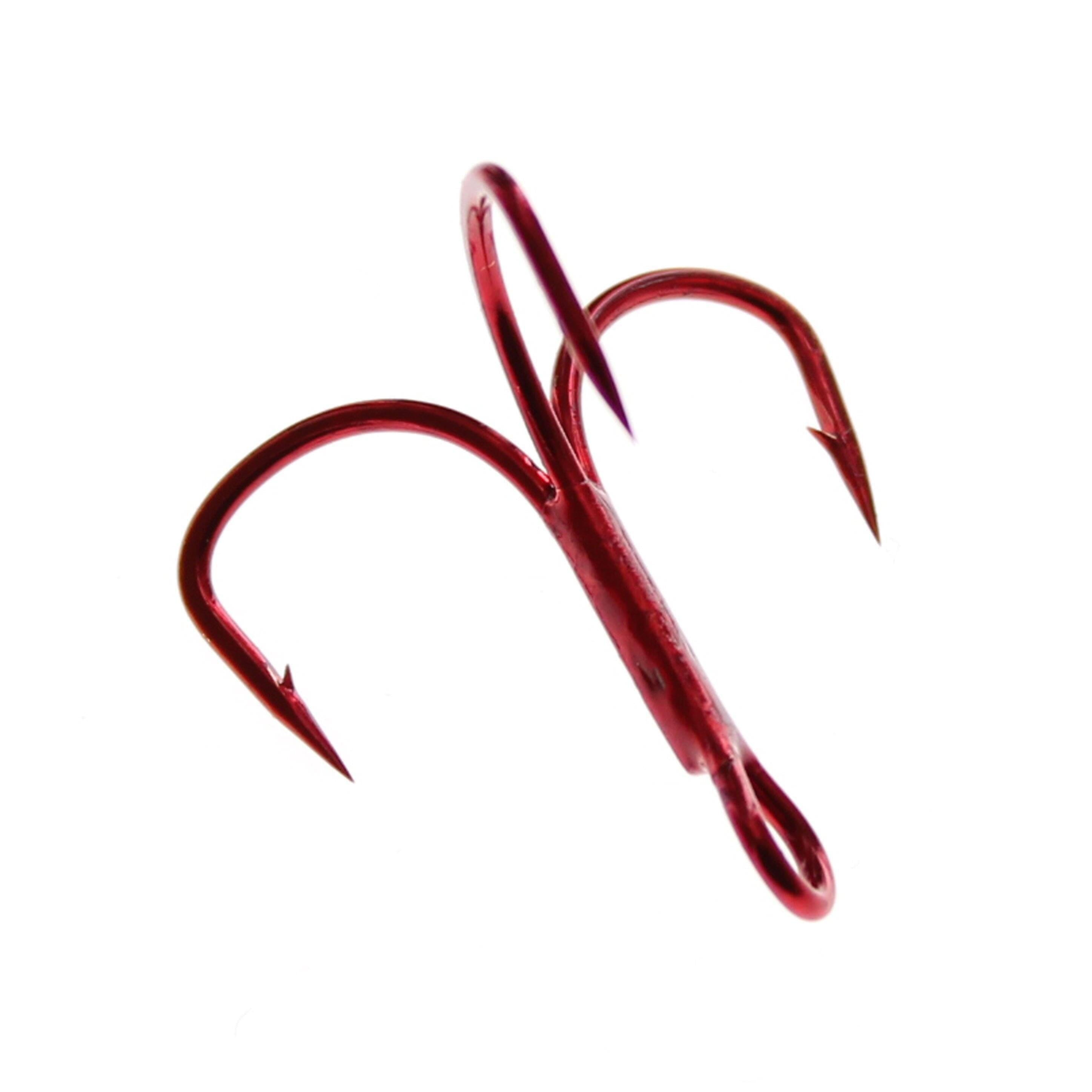 Gamakatsu Treble Ewg Hooks Red-