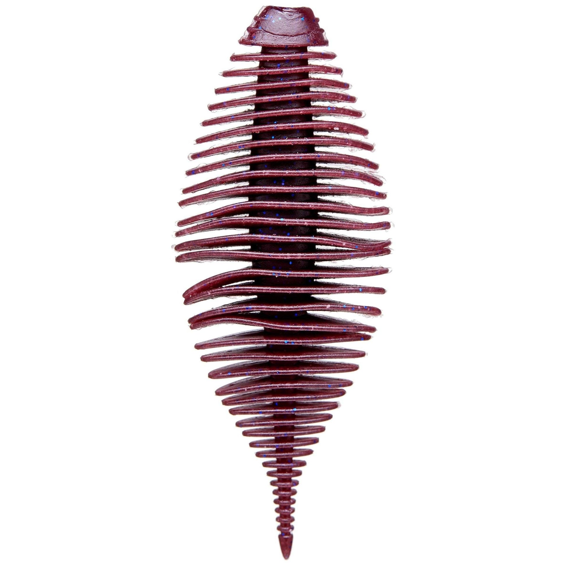 Geecrack Bellows Gill Plum Blue Flake 3.8" 5pk 