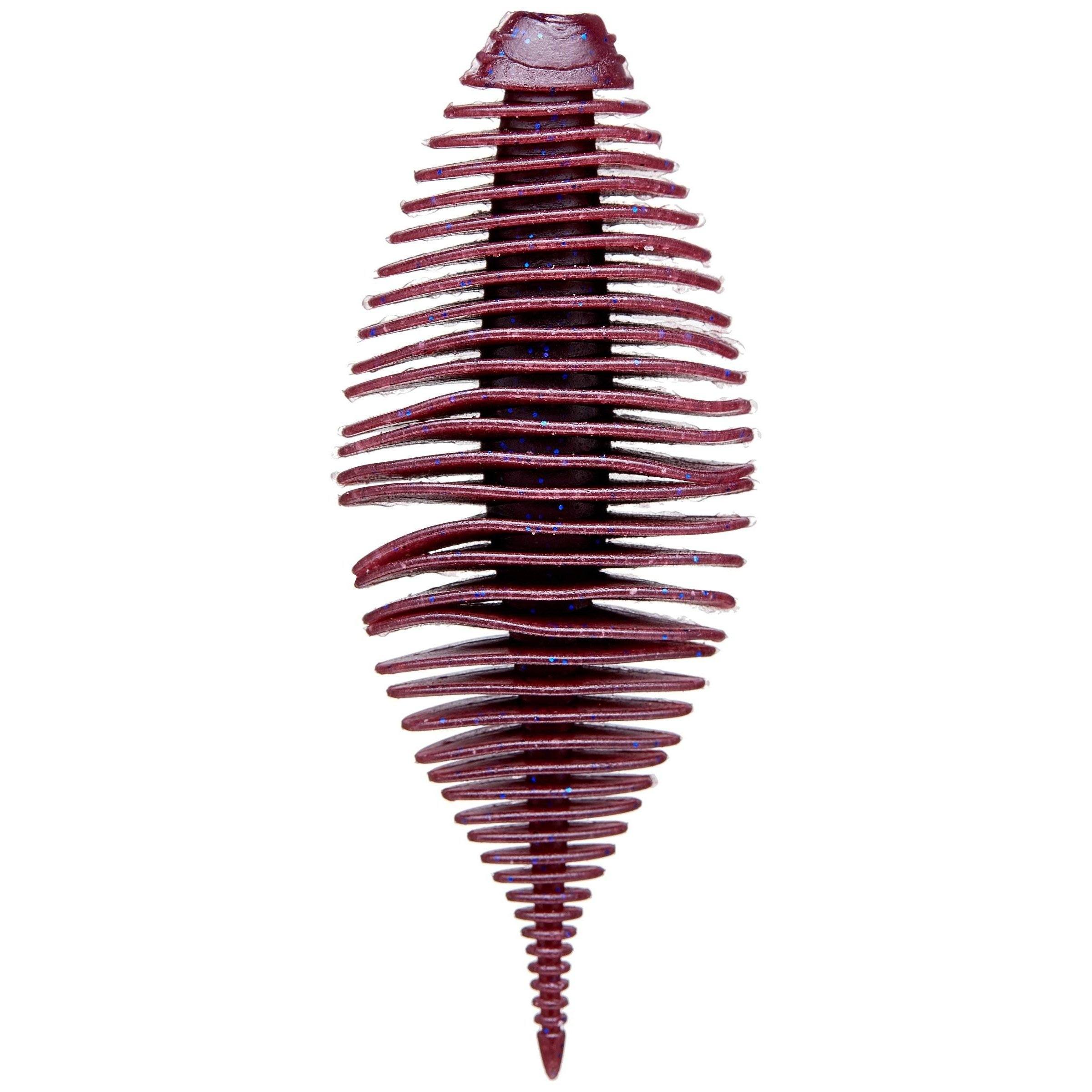 Geecrack Bellows Gill Plum Blue Flake 3.8" 5pk 