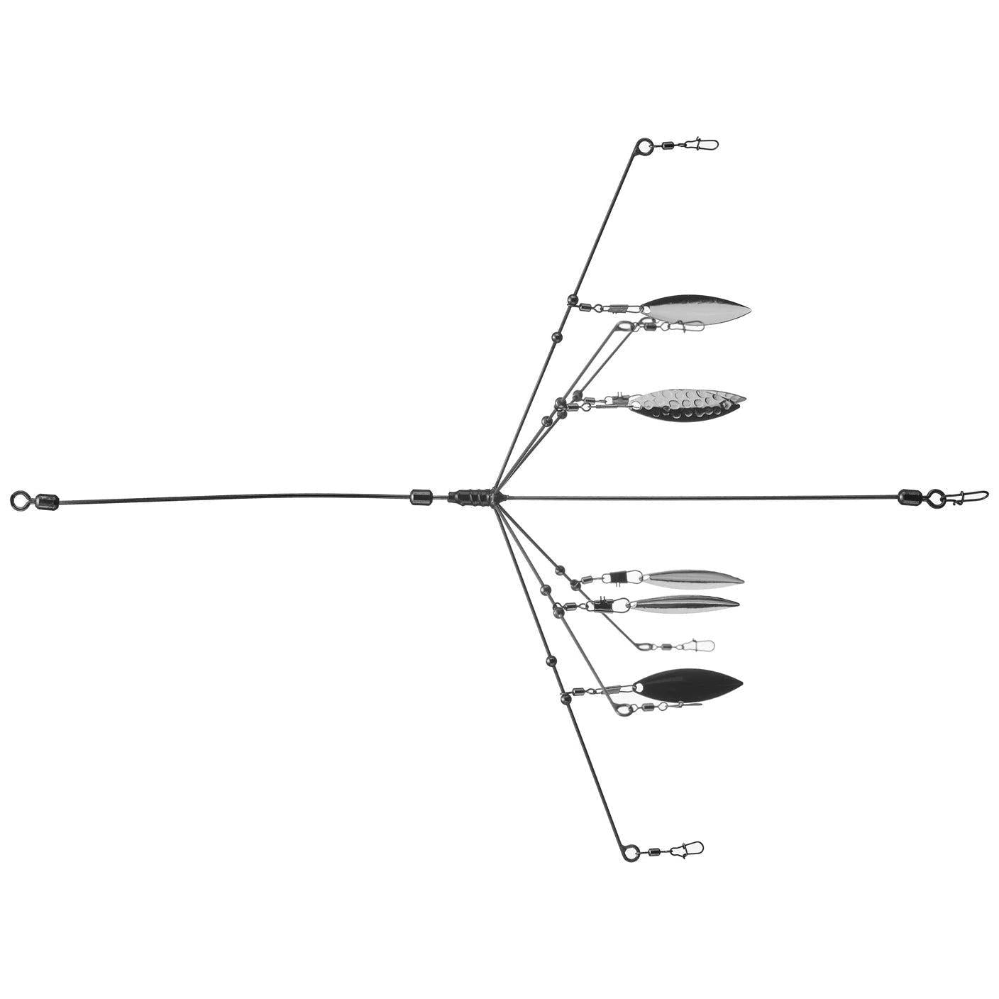 Geecrack Stealth 7 Bladed Umbrella Rig-