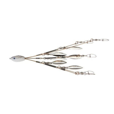 Alabama Umbrella Rig For Bass Fishing Shiny Blades Maroon Mini Alabama Rig  Spinnerbaits Lures For Fishing Accessories - AliExpress