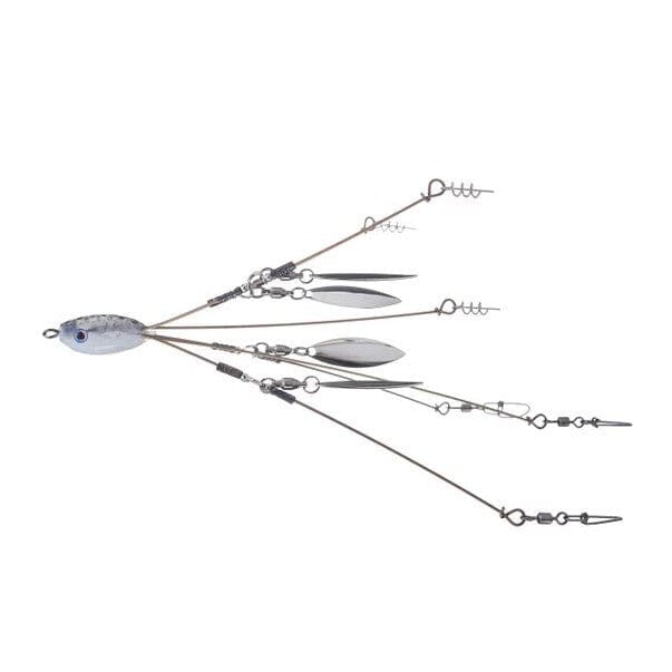 Hog Farmer Tactical Bassin Mini Flex Rig 4 Blade-