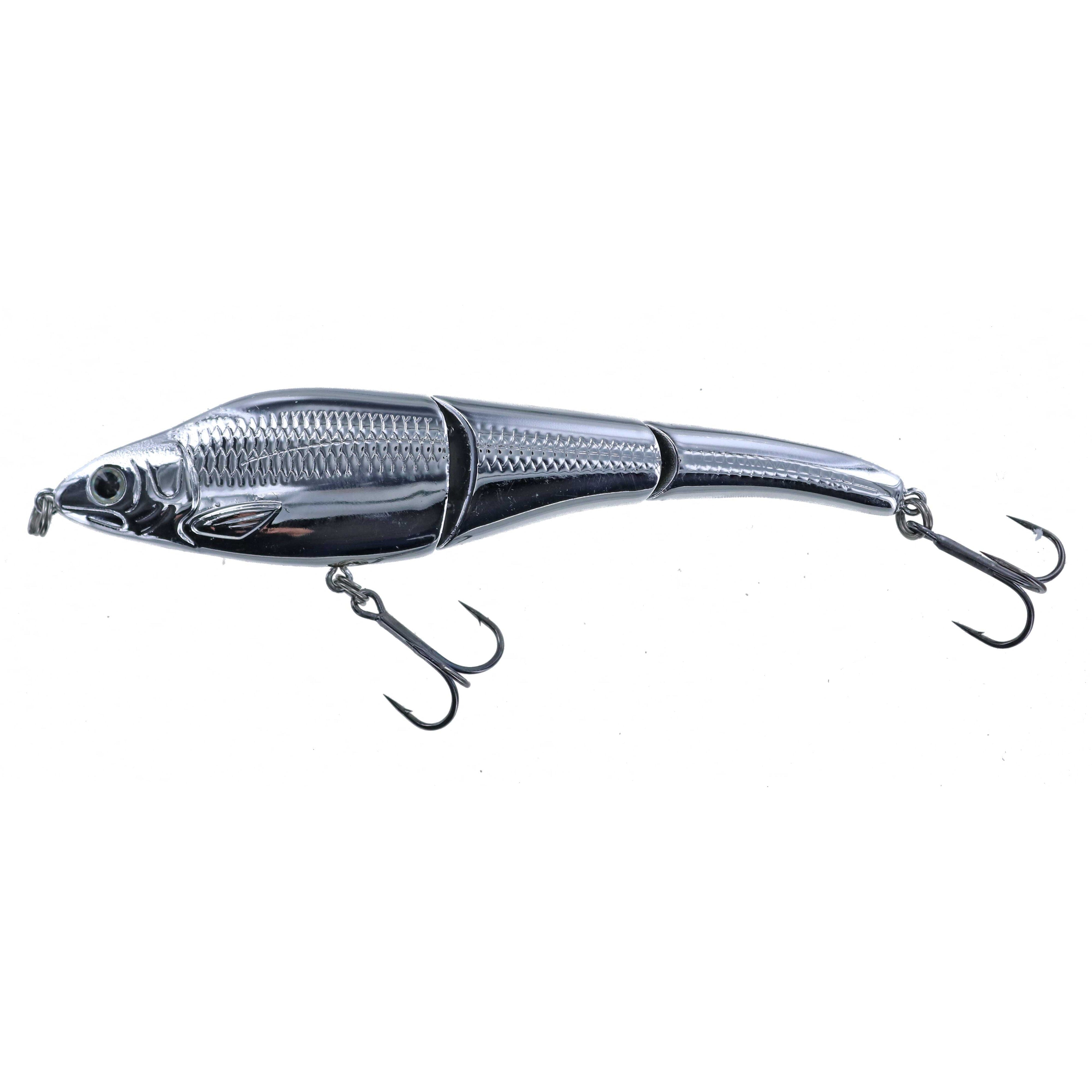 Lanier Baits 125mm Hard Swimmer-Chrome-