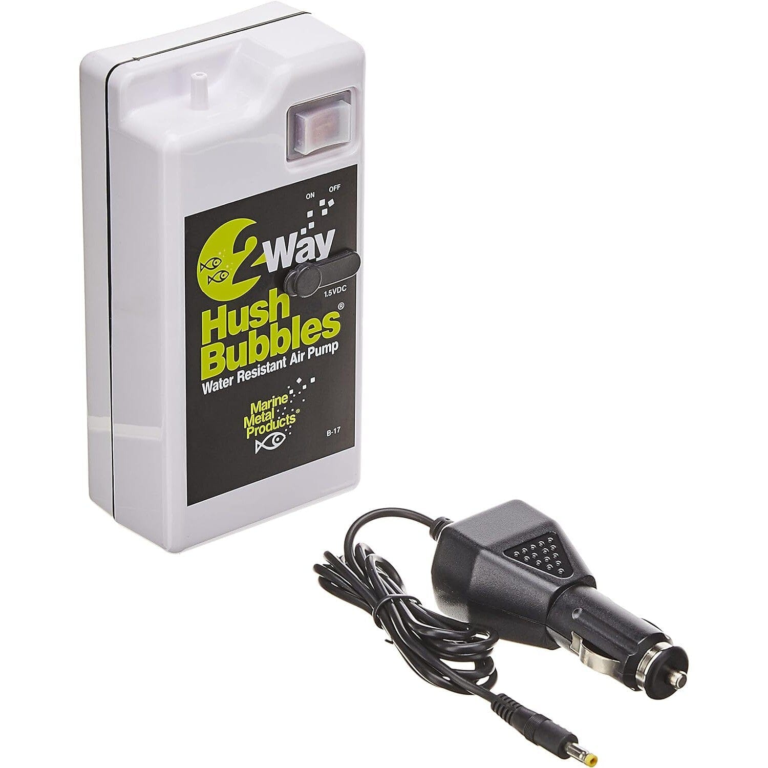 Marine Metal Products B-17 2 Way Hush Bubbles Air Pump-