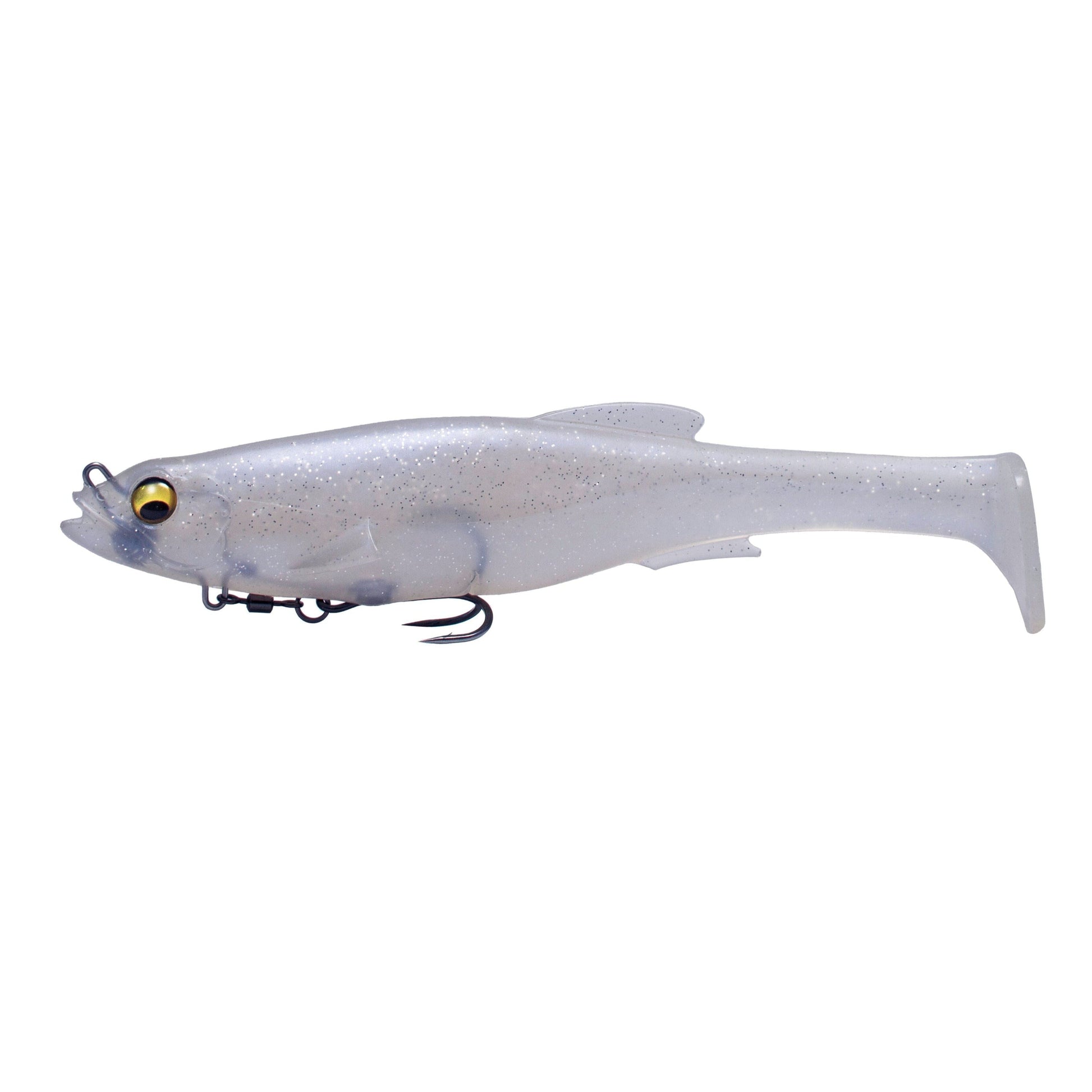 Megabass Magdraft (6in) Ghost Shad Solid