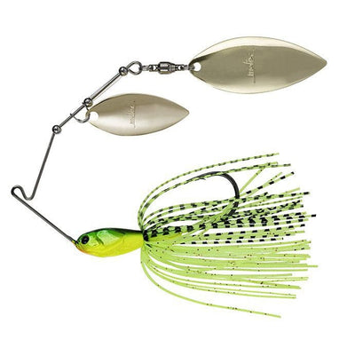 Molix Muscle Ant Double Willow Spinnerbait Paris Chartreuse
